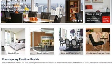 Furniture Rental Website