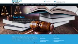 Legal Services Website design